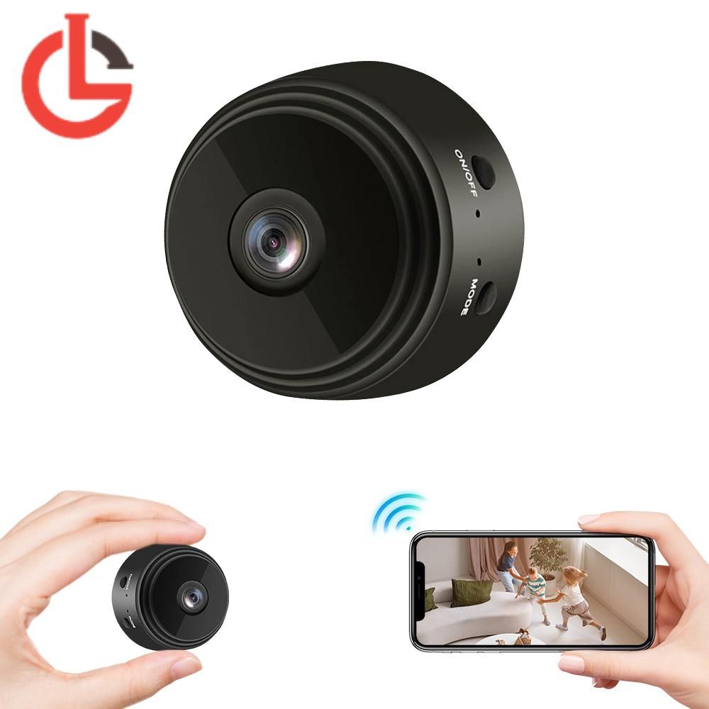Great life WiFi Mini Camera HD 1080p Surveillance Camera Night Vision USB Rechargeable Remote Viewing Strong Magnetic Suitable for Infants and Pets