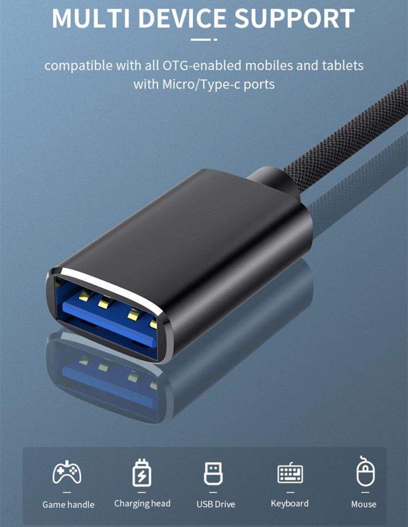 Great life Type-c Android Two-in-one OTG Android USB3.0 U Disk Adapter Cable Mobile Phone Charging Cable USB Cable