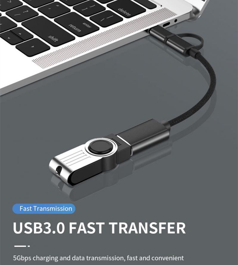 Great life Type-c Android Two-in-one OTG Android USB3.0 U Disk Adapter Cable Mobile Phone Charging Cable USB Cable