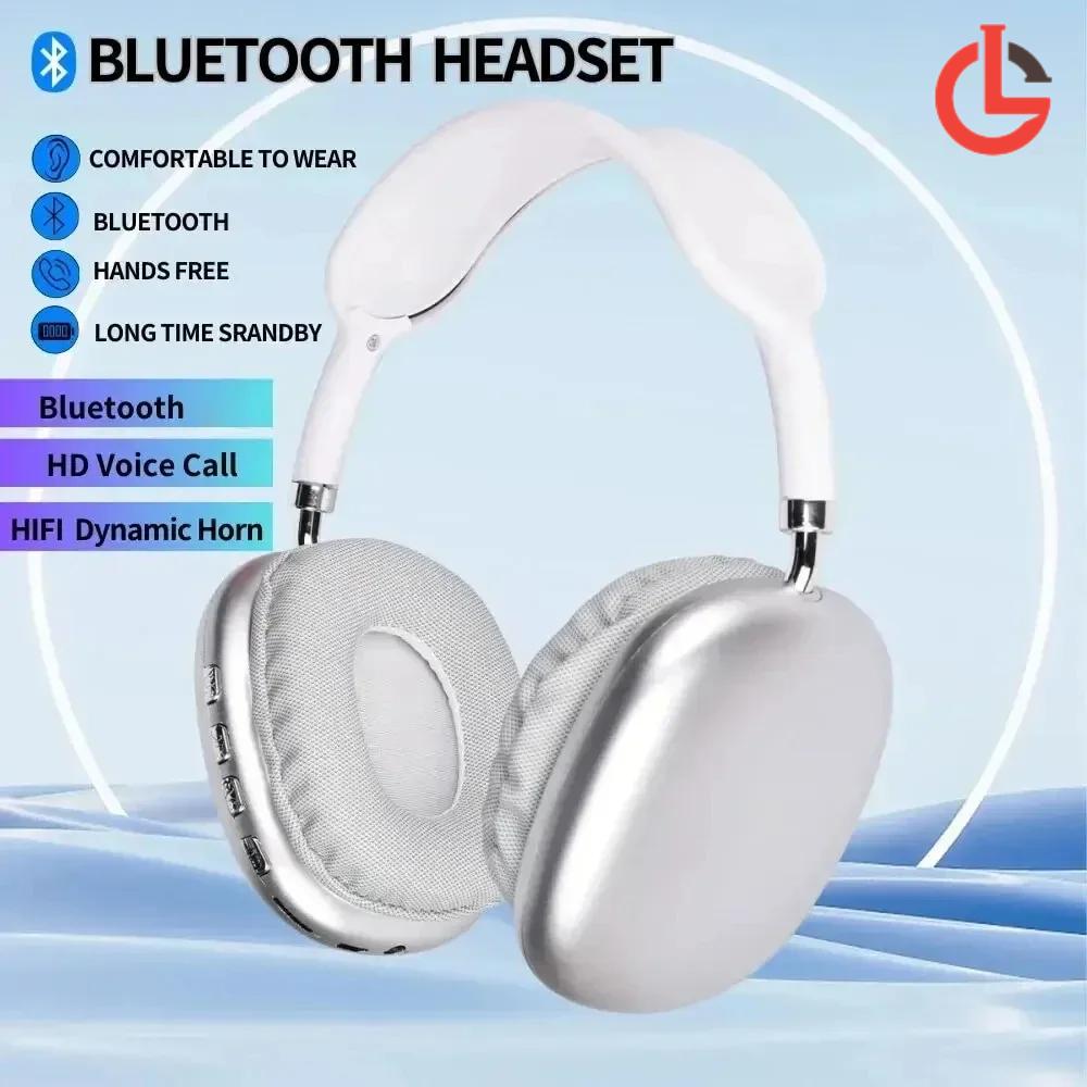 Great Life P9 Headphones Bluetooth Wireless Headsets Over-Ear Noise Cancelling Earpieces Stereo Sound Sports Music Gaming Earphones