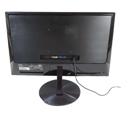 Philips Refurbished 224E Soft Blue Monitor  21.5 inch Full HD AH-IPS Display 16:9 Aspect Ratio VGA & DVI-D Inputs SmartImage Lite  250 cd/m² Brightness 14ms Response Time