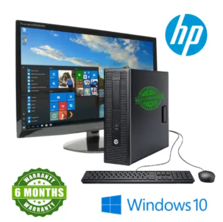 HP ProBook 600 G1  Intel Core i5 4th Gen 4 Cores 4GB RAM 500GB HDD USB 3.0 Windows 10 Home Desktop PC with 22" Iiyama Monitor, Keyboard & Mouse  Affordable Reliable Solution