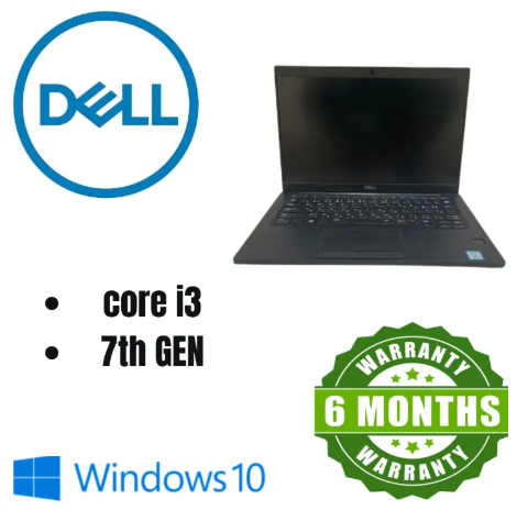 Refurbished DELL Latitude 5480  Intel Core i3 7th Gen 4GB RAM 256GB SSD 14 inch Display Windows 10 Pro Long-Lasting Battery Business Student Laptop Slim Laptop Backlit Keyboard