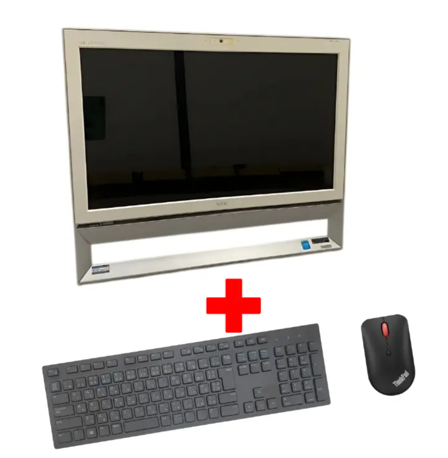 Refurbished NEC All-in-One PC - Celeron - 4GB RAM, 500GB HDD, Windows 10 Preinstalled - Yamaha Sound -Compact & Efficient Desktop Solution