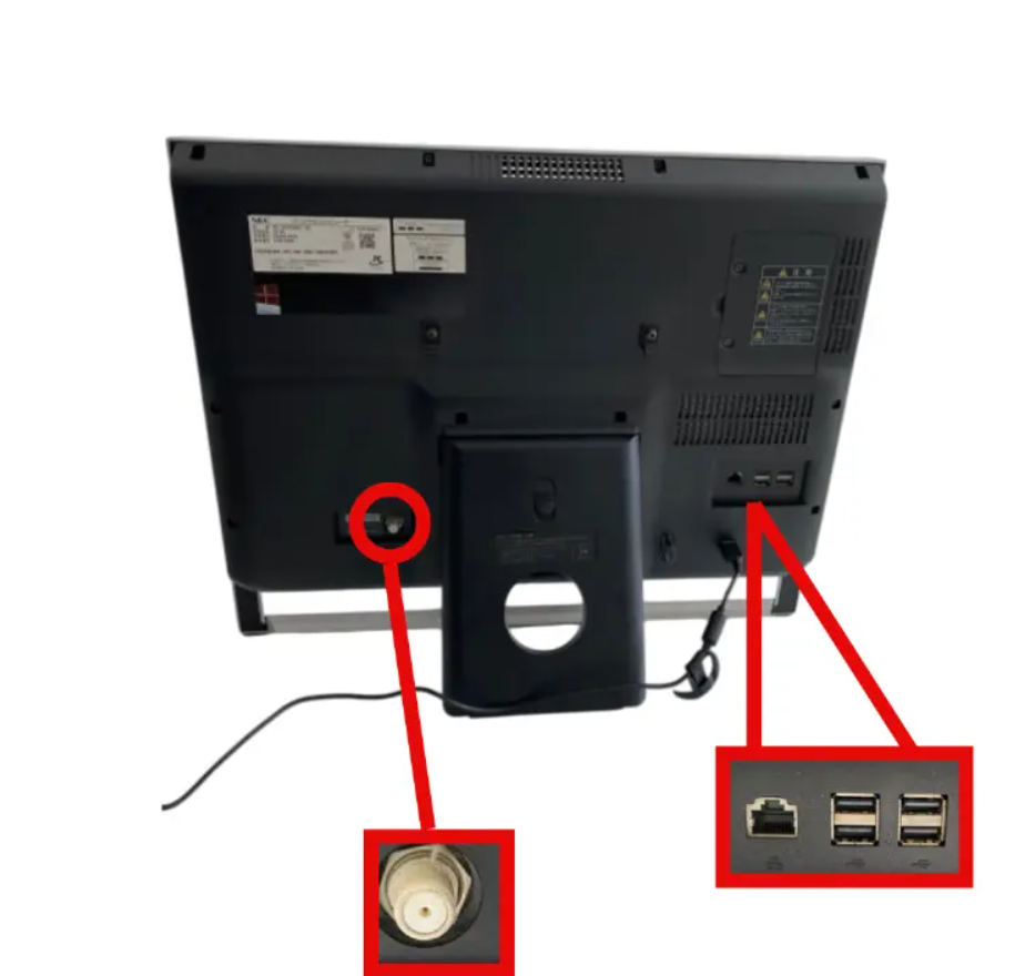 Refurbished NEC All-in-One PC - Celeron - 4GB RAM, 500GB HDD, Windows 10 Preinstalled - Yamaha Sound -Compact & Efficient Desktop Solution