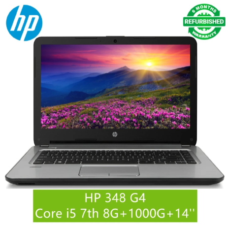 HP 348 G4 7th Generation Intel Core i5 processor 8GB RAM 256GB SSD 14 Inches HD Display Refurbished LAPTOP Windows 10 Pro 64-Bit Edition HD Graphics 620 laptop