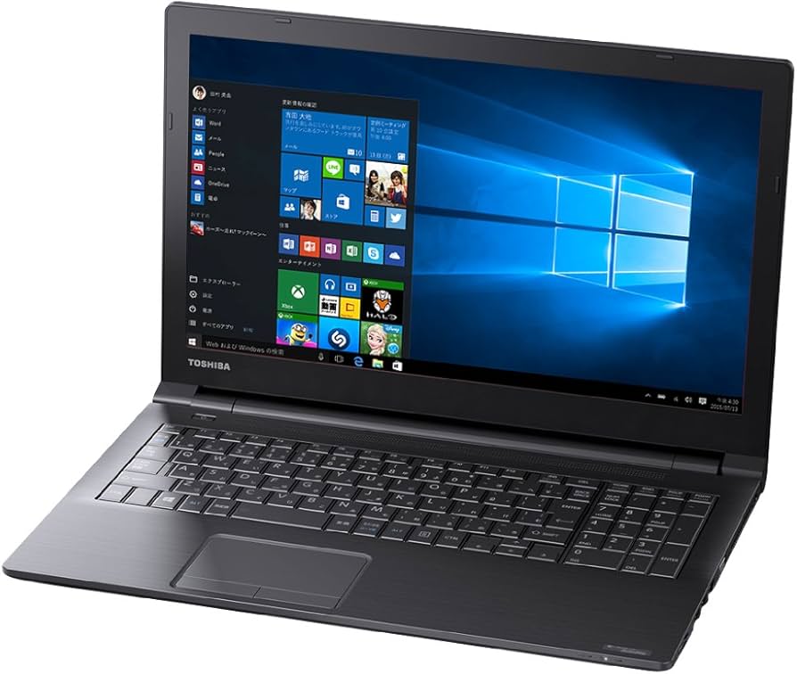 TOSHIBA B35 15.6 inch HD display Laptop Intel Core i5 5200U 5th Gen  8GB RAM  320GB HDD Windows 10 Pro HDMI USB ports DVD Drive 64 bit Slim and Lightweight laptop business student laptop