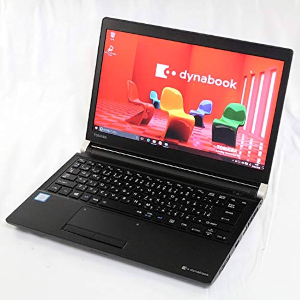 Refurbished  TOSHIBA Dynabook R73 13.3-inch Laptop Intel Core i5-7300U 7th Gen 8GB DDR4 256GB SSD Windows 10 Pro HDMI USB Webcam Business  Student Laptop