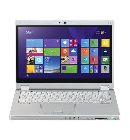 Refurbished  PANASONIC  Toughbook CF-MX4 5th Gen Intel Core i5 laptop 4GB RAM 128GB SSD 12.5-inch PS Full HD touchscreen display 2-in-1 Convertible Business Student Laptop 4400mAh battery capacity