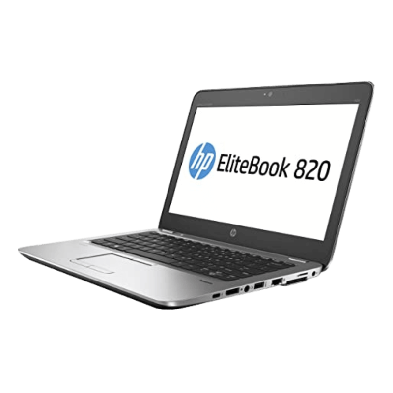Refurbished HP EliteBook 820 G3 Ultra-Portable Business Student Laptop Ultrabook Intel Core i5-6300U 8GB RAM 256GB SSD 12.5-inch HD Display HD Webcam Windows 10 Pro