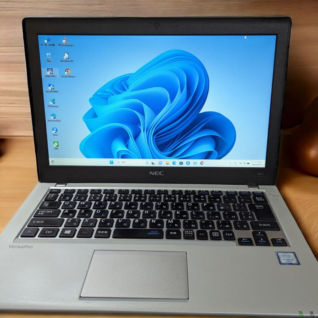 NEC VersaPro VKT23 Series 12.5 Ultra Lightweight Thin 6th Generation CPU Core i5-8250U Windows 11 MS Office H&B 2019 No Initial Setup Required WiFi  Bluetooth HDMI USB-C  LAN Port SD Card