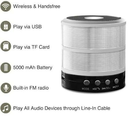 Mini Bluetooth Speakers Mp3 And FM Radio Bluetooth Speakers Metallic Mini Wireless Hands-Free Talk Subwoofer Speaker Bluetooth Portable Usb Mp3 P2 Sd Radio Fm
