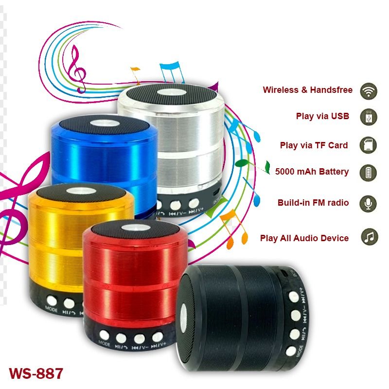 Mini Bluetooth Speakers Mp3 And FM Radio Bluetooth Speakers Metallic Mini Wireless Hands-Free Talk Subwoofer Speaker Bluetooth Portable Usb Mp3 P2 Sd Radio Fm