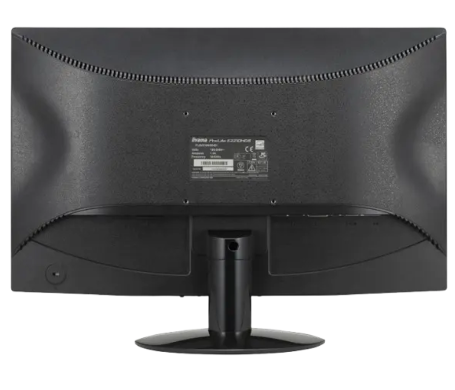 REFURBISHED IIYAMA MONITOR ProLite E2210HDS 22-Inch Full HD Widescreen Monitor  1920x1080 LED Display DVI HDMI VGA PORT  Fast 2ms Response Time – Energy Efficient Office & Home Screen