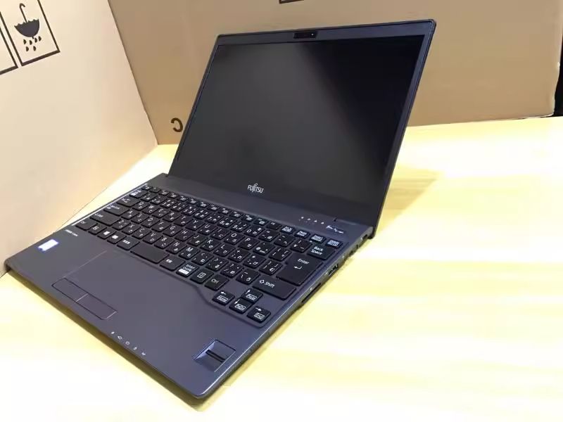 Refurbished FUJITSU U938 Laptop Core i5 7th Generation 2.75 GHz 8 GB RAM  256GB SSD 13.3 inch Full HD Display Ultra-Light  22 lbs Windows 10 Pro Web Camera Fingerprint WIFI HDMI USB Ethernet ports