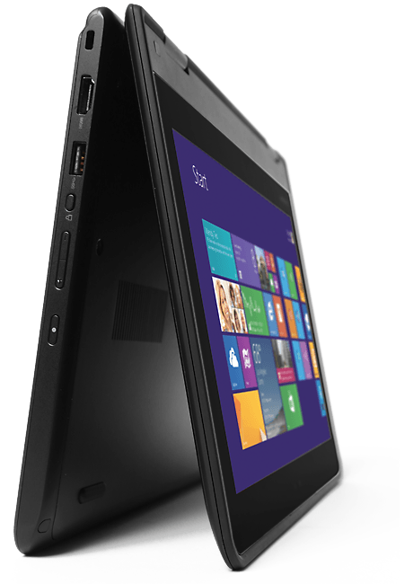 Refurbished LENOVO YOGA  11e 2-in-1 Laptop  Intel Core i5 Processor 12.5-inch Touchscreen LCD Display  8GB RAM 128GB SSD Windows 10 Lightweight and portable student business laptop USB HDMI SD