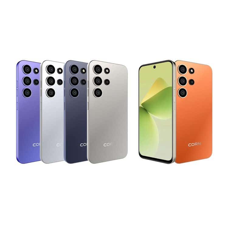 CORN LUMIA S26 Max 64GB + 5GB (2+3 Extended) RAM 6.6-inch HD Waterdrop Screen display  13MP Main + 8MP Front Camera 5000mAh Battery Dual SIM Face ID GPS OTG Unlocked Android Smartphone