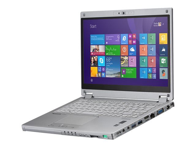 Refurbished  PANASONIC  Toughbook CF-MX4 5th Gen Intel Core i5 laptop 4GB RAM 128GB SSD 12.5-inch PS Full HD touchscreen display 2-in-1 Convertible Business Student Laptop 4400mAh battery capacity