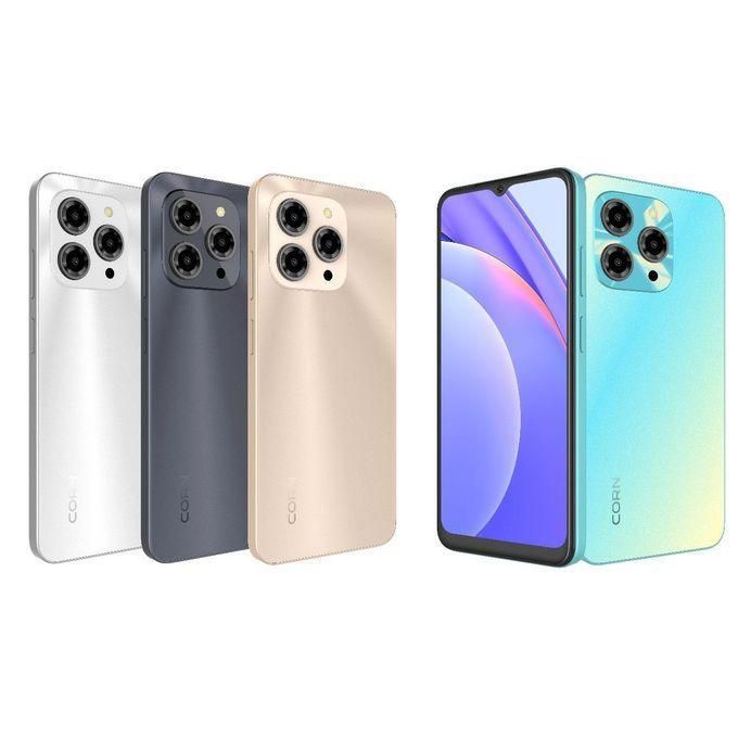 CORN C16 PRO MAX 64GB Storage 5GB (2+3 Extended) RAM 6.6 inch  HD+ Waterdrop Screen 13MP Main + 8MP Front Camera 5000mAh Battery Dual SIM Face ID GPS OTG Unlocked Android smartphone