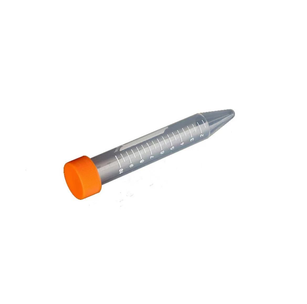 Centrifuge Tube Disposable Plastic Centrifuge Tube Conical Bottom or Round Bottom Screw Cap Transparent Plastic Graduated Test Tube 1000/500/200tubes