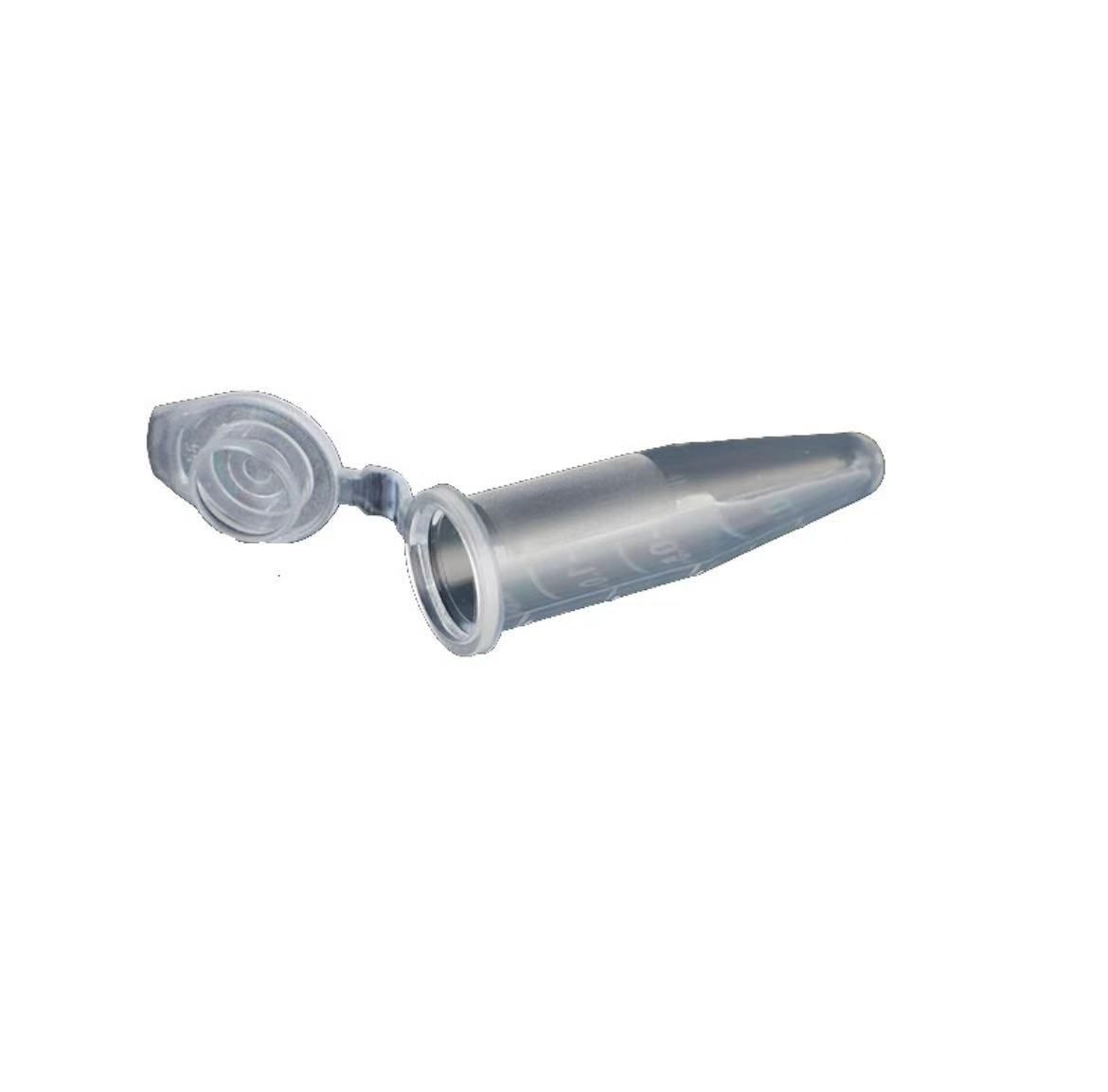 Centrifuge Tube Disposable Plastic Centrifuge Tube Conical Bottom or Round Bottom Screw Cap Transparent Plastic Graduated Test Tube 1000/500/200tubes