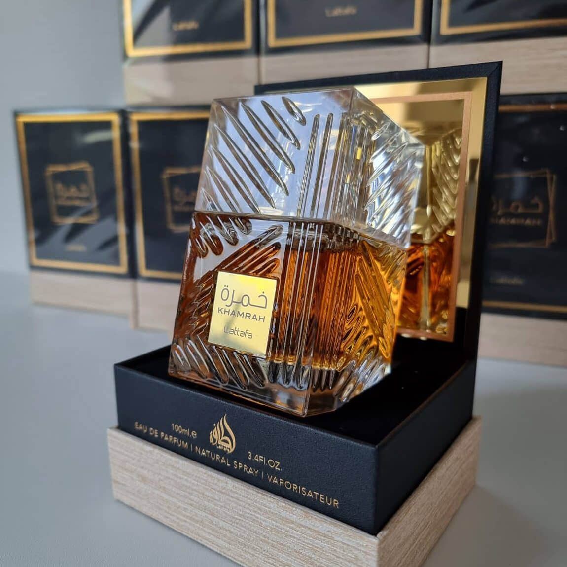 Khamrah by Lattafa a warm spicy and sweet fragrance for men and women: Lattafa Khamrah Luxurious oriental-spicy, A Timeless Tale Of Exquisite Aroma