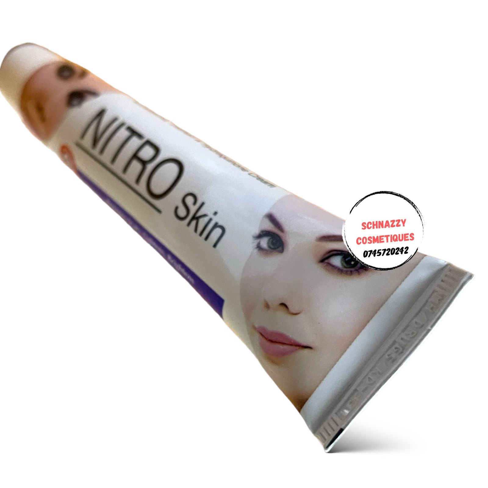 NitroSkin Beauty Cream Nitro Skin Mometasone Tretinoin 0.025% w/w with Hydroquinone 2% w/w for Spots Scars Hyperpigmentation Dark Circles Undereye Blackness Redness Sunburn Brighten Glow