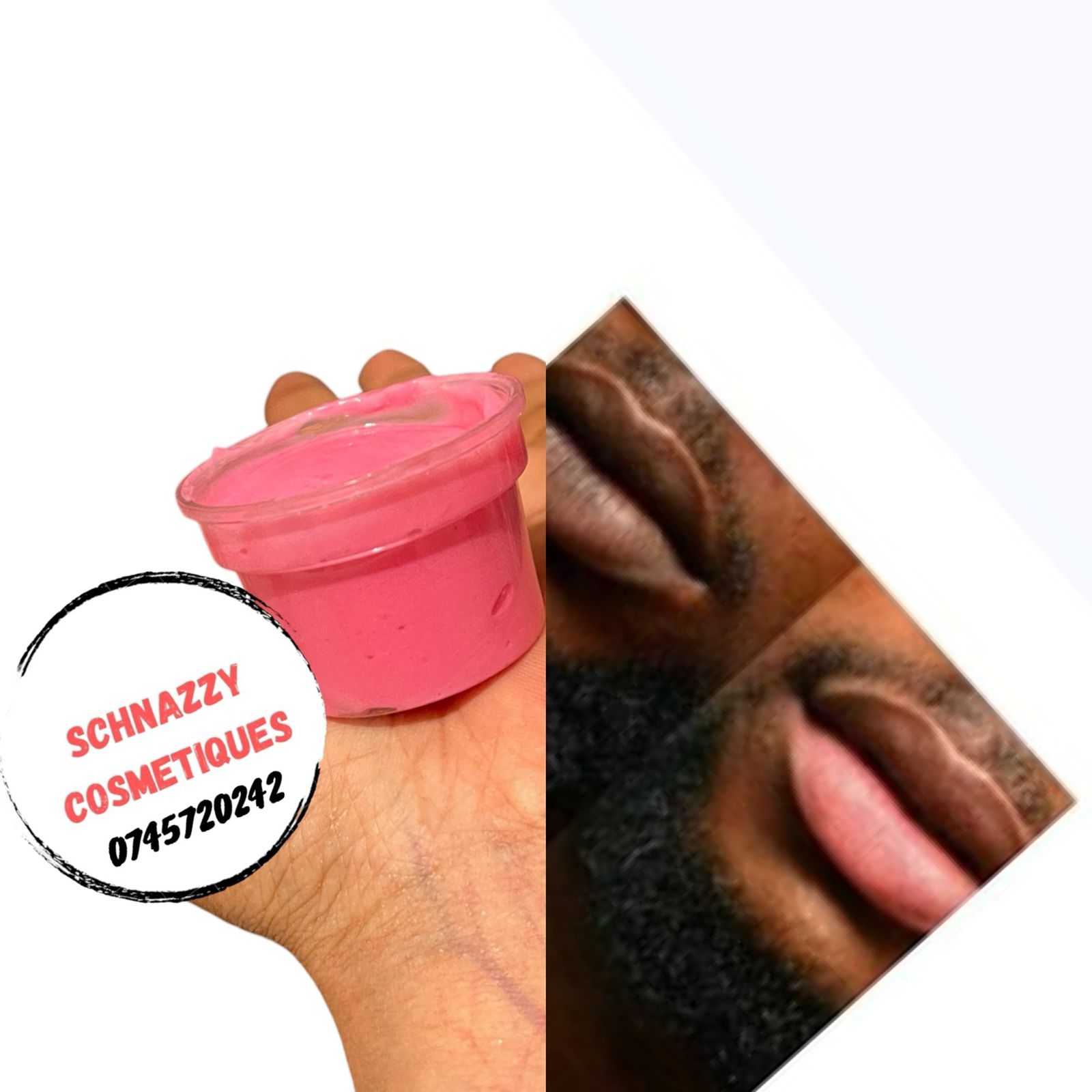 Magic Teint Magic Pink Lips Quick Easy Lip Tint Lip Therapy Organic Pink Lip Salve Cream Dark Lips Black Smoker Lips Get Rosy Pink Lips