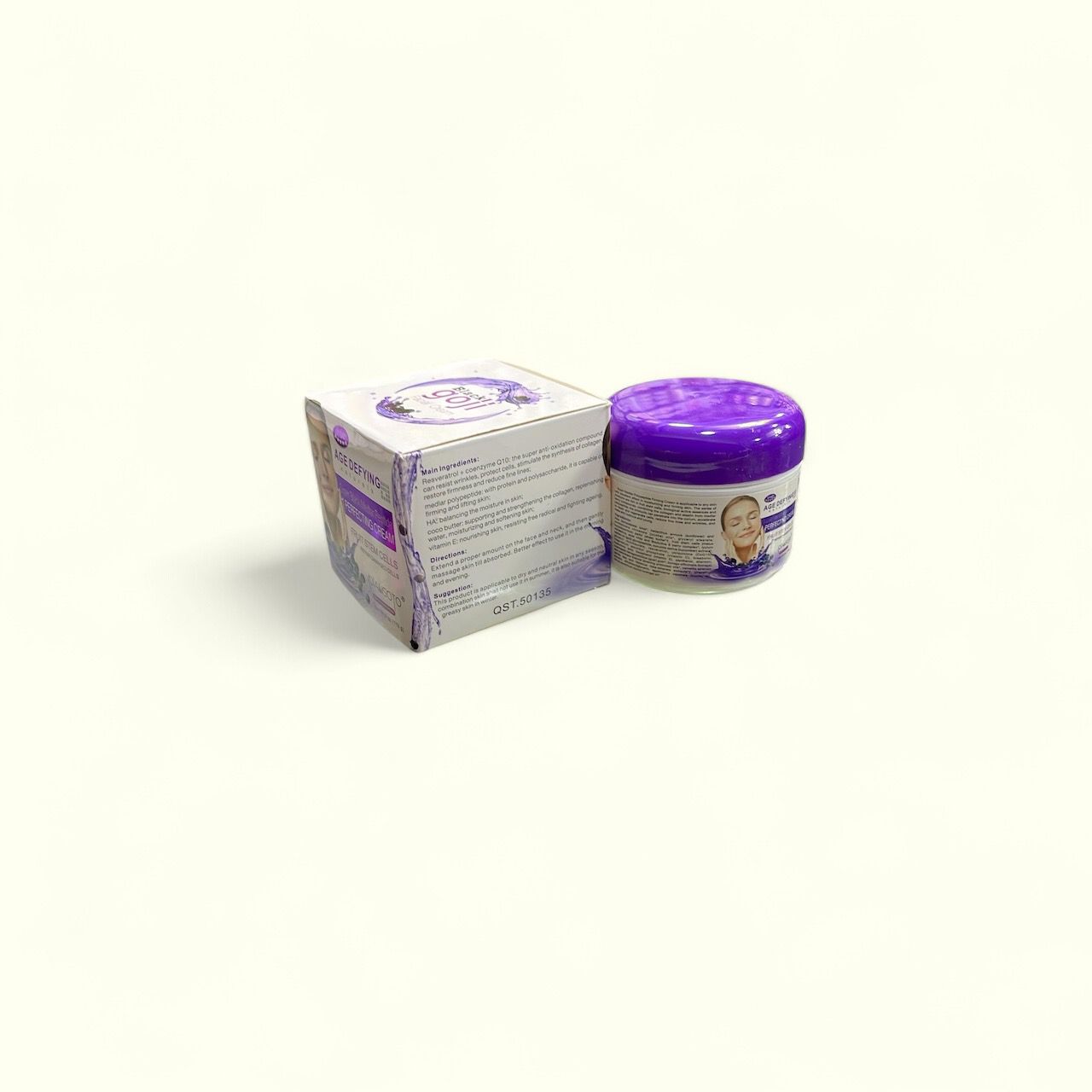 Retinol Face Cream Improve Skin Texture Skin Tone Appearance of Fine Lines Wrinkles Enlarged Pores Reveals Softer Youthful Glow Antiaging Face Cream
