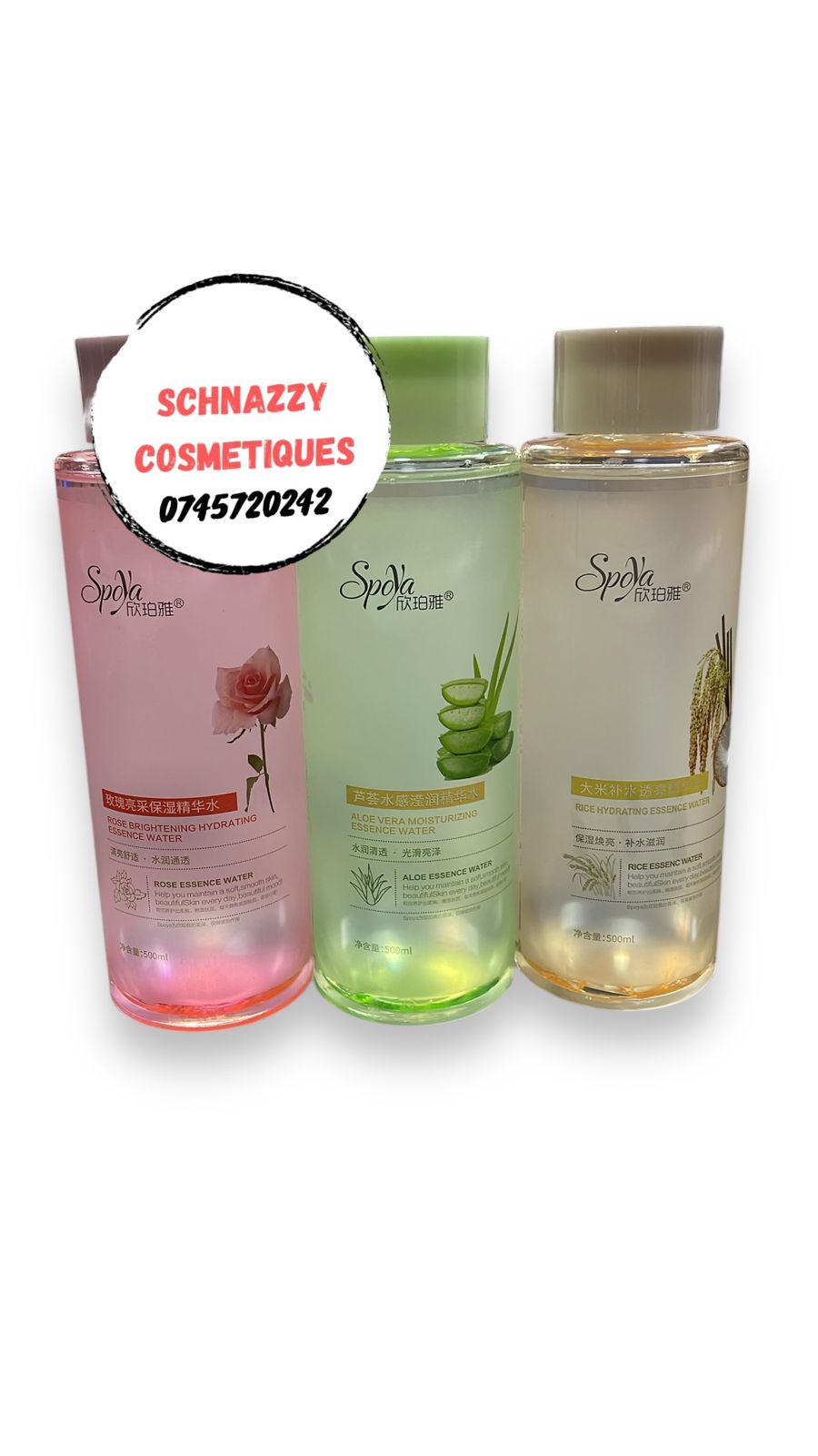 SPOYA Essence Water for Soft Smooth Beautiful Skin 500ml Hydrating Moisturising Brightening SPOYA Essence Water for Soft Smooth Beautiful Skin 500ml Hydrating Moisturising Brightening
