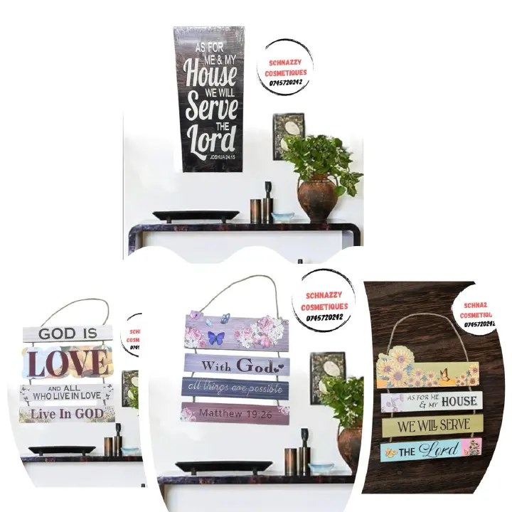 Inspirational Bible Verse Scripture Wall Hanging Decor Wooden Planks Placard Living Room Office Wall Art Office Gift Home Gift Housewarming Gift Colleague Gift Neighbour Relative Gift Kids Room