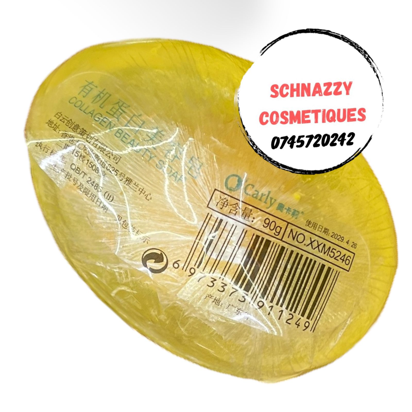 Egg Soap with Collagen Fades Suntan Redness Even Skin Toning Firming Repair Tighten Skin Reduce Pores Improve Elasticity Leave Skin Smooth Supple