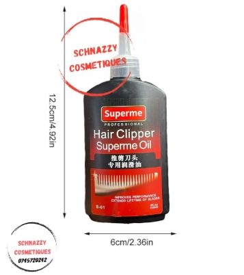 Scissors Hair Clipper Trimmer Lube Lubricating Blade Oil 120ml - Antirust Shaver Maintenance Lubricant Shaving Salon Barbershop Haircutting Tools Accessories