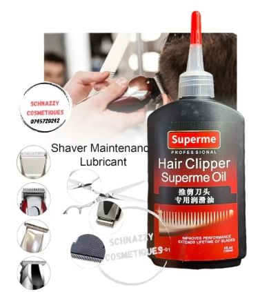 Scissors Hair Clipper Trimmer Lube Lubricating Blade Oil 120ml - Antirust Shaver Maintenance Lubricant Shaving Salon Barbershop Haircutting Tools Accessories