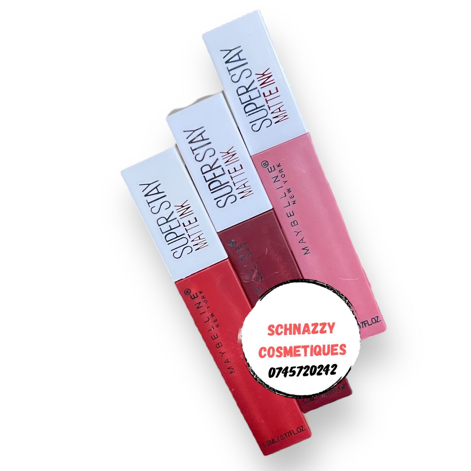 Trending New Arrivals 3pcs Matte Lippies Liquid Lipstick Set Highly Pigmented Smooth Long Lasting Non-Stick Cup Superstay