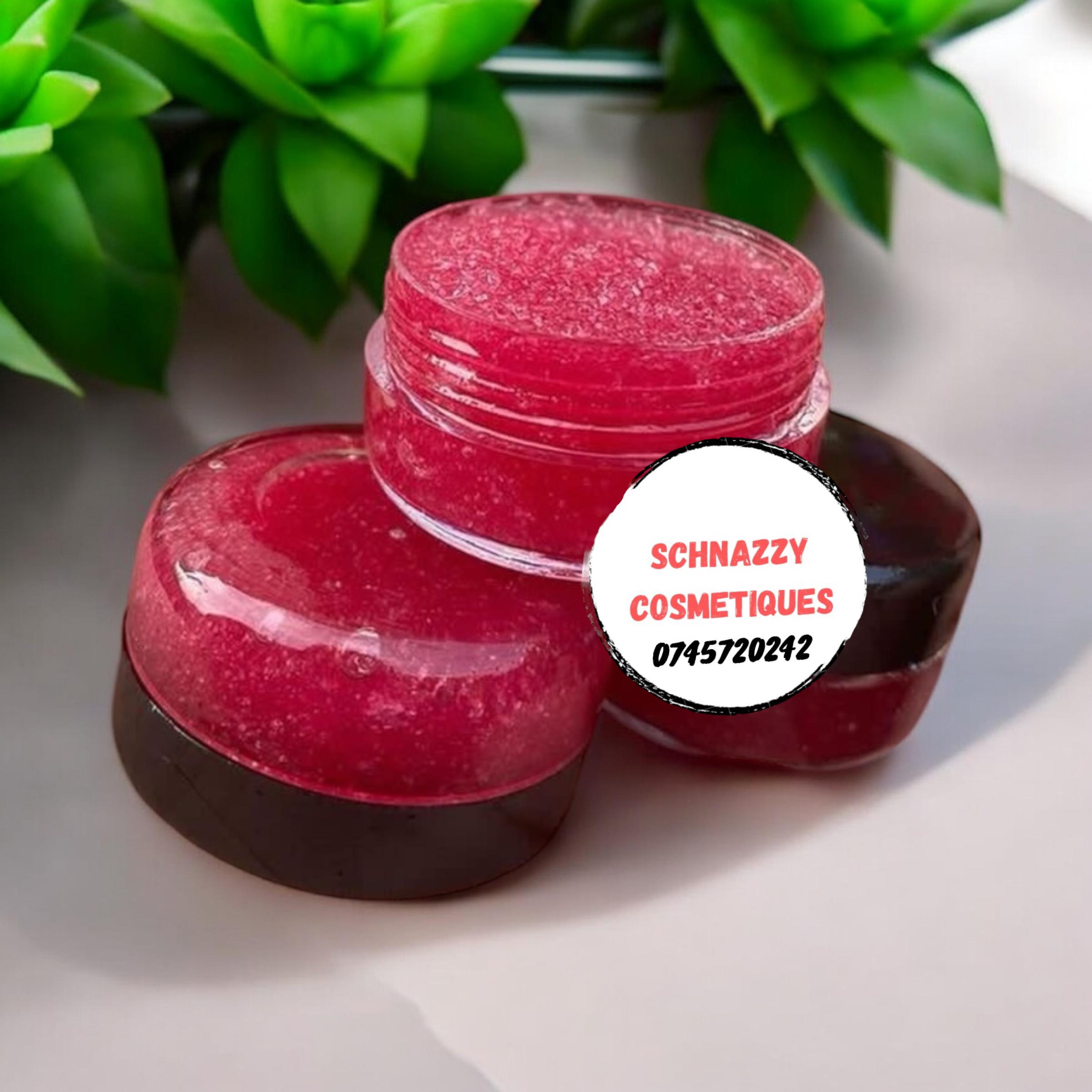 Magic Pink Lips Scrub + Pink Lips Cream Quick Easy Lip Tint Lip Therapy Organic Pink Lip Salve Cream Dark Lips Black Smoker Lips Get Rosy Pink Lips