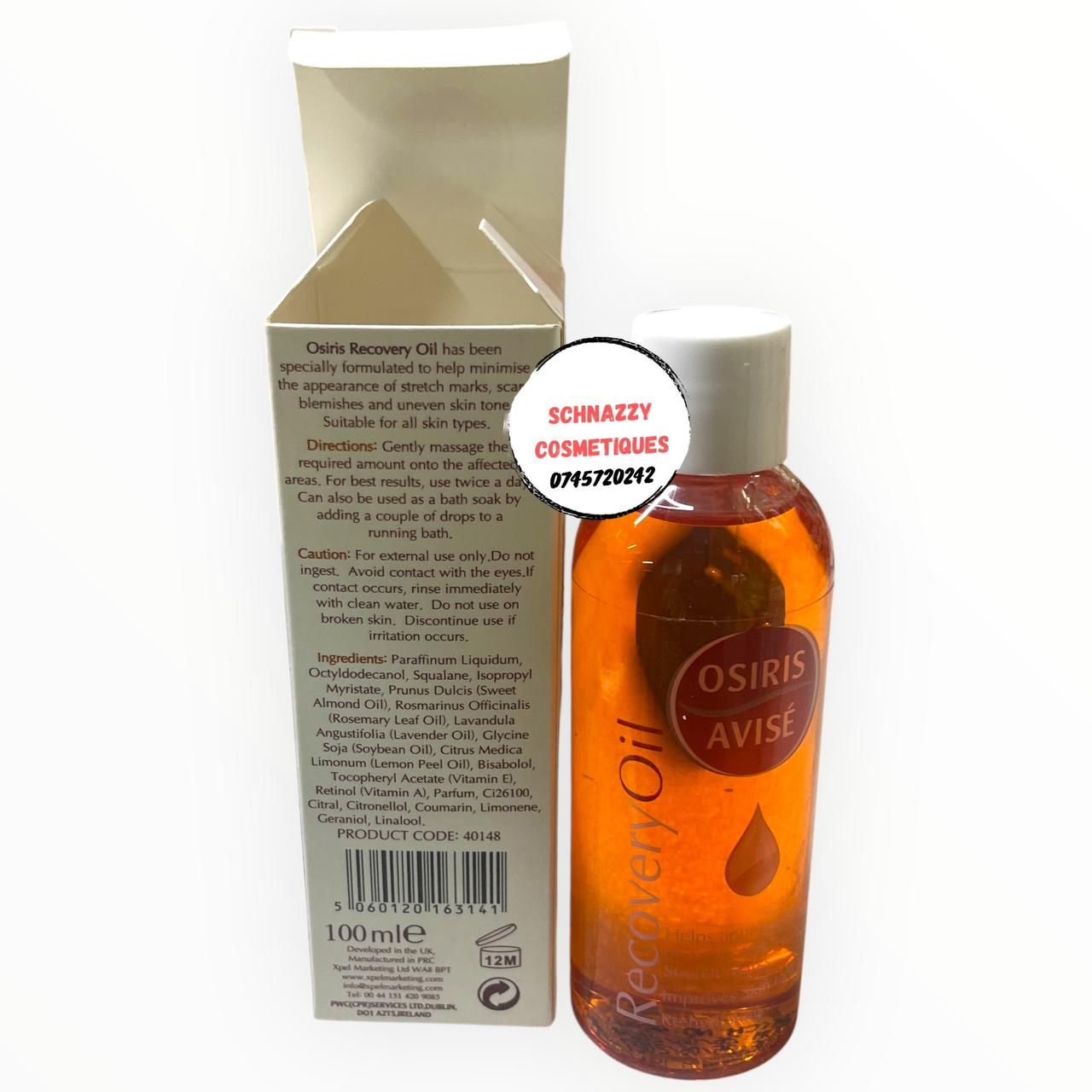 OSIRIS AVISE Recovery Oil Helps Minimise Appearance of Scars Stretch Marks Improves Uneven Skin Tone Re-Hydrating