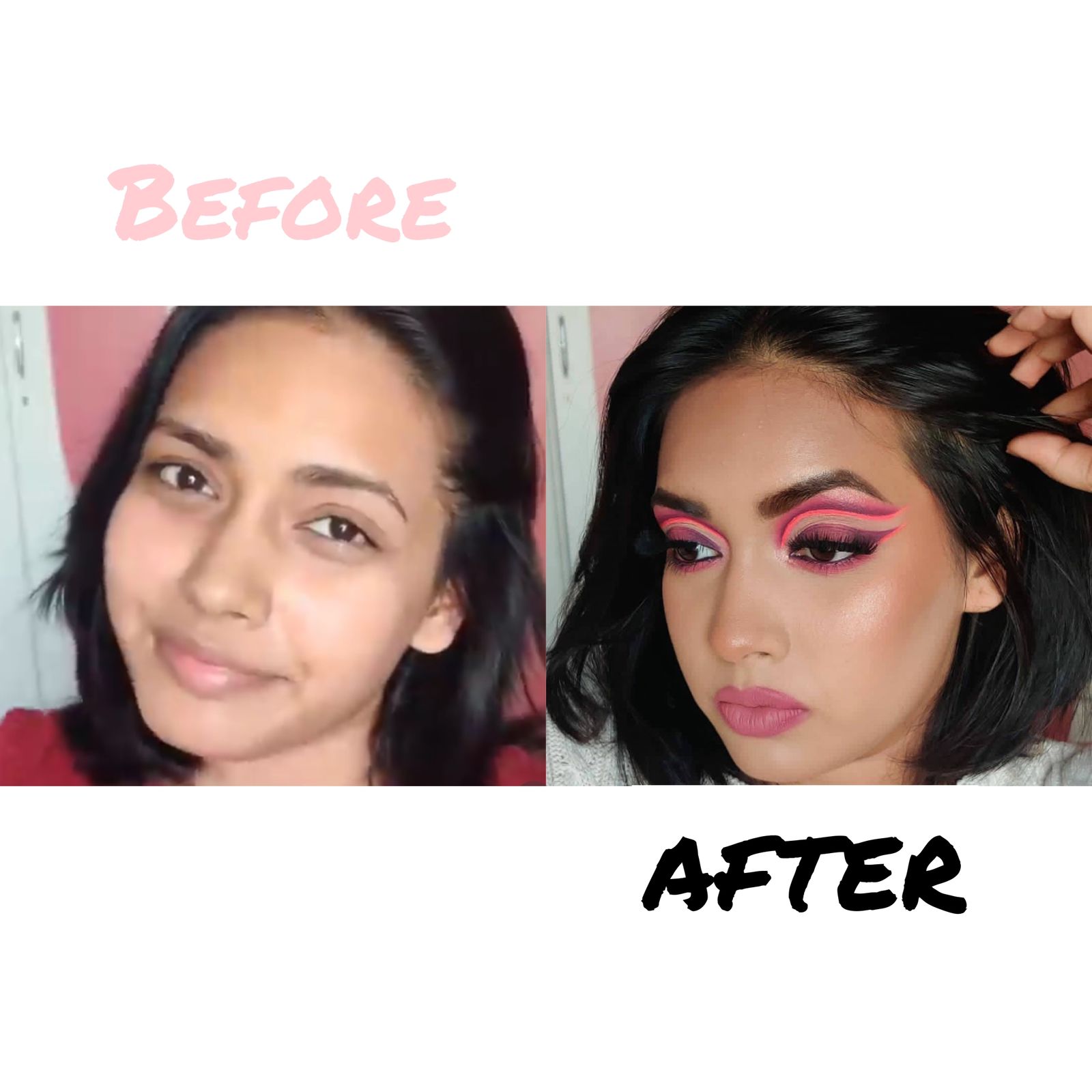 3pcs Neon Eyeliner Eyepencil Trendy Chic Retro Makeup 3pcs Neon Eyeliner Eyepencil Trendy Chic Retro Makeup Cat Eye Winged Eyeliner Neon Colors Eyeshadow MUA Make Up School Artist Photography