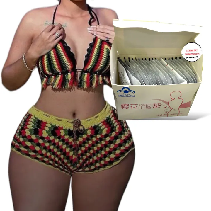 Limited Time Sale Women Flat Tummy Contour Tea Chinese Studied Herbal Trimming Fat Burn Slimming Formulation Tea CASSIA HAWTHORNE GINSENG PERILLA 2.5g x 20