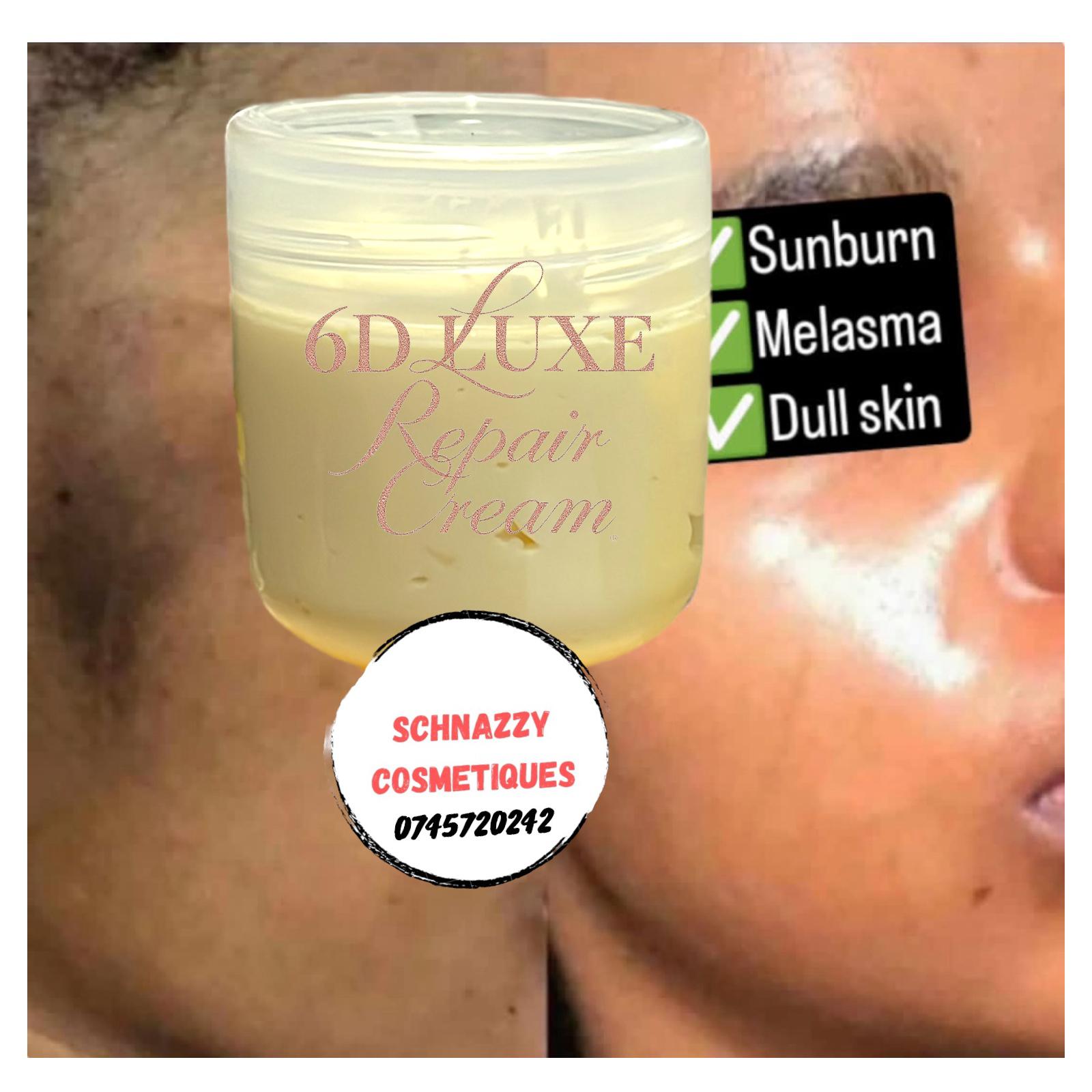 6D Repairing Antiaging Glow Cream Even Skin Tone Gently Fades Melasma Dark Spots Heat & Sun Damage Radiance Firmness Plumpness Elasticity Clarity Moisturizing Skin Improved Appearance Try It Now