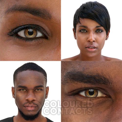1 Pair Eye Contact Lens Cosmetic Aesthetic Use 0.00 Lens Color Blends Eye Contacts (Blue Green Grey Brown Honey Turquoise Amethyst Pure Hazel True Sapphire Sterling Gray Brilliant Blue Gemstone Green)
