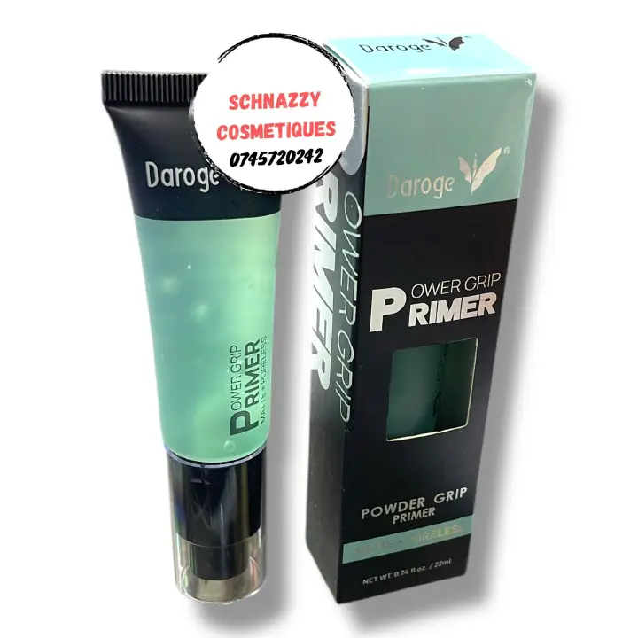 Power Powder Grip Primer Matte + Poreless 22ml Multi-Purpose Primer Preps Skin Fills In Fine Lines Evens Out Makeup for a Long-Lasting Matte Finish