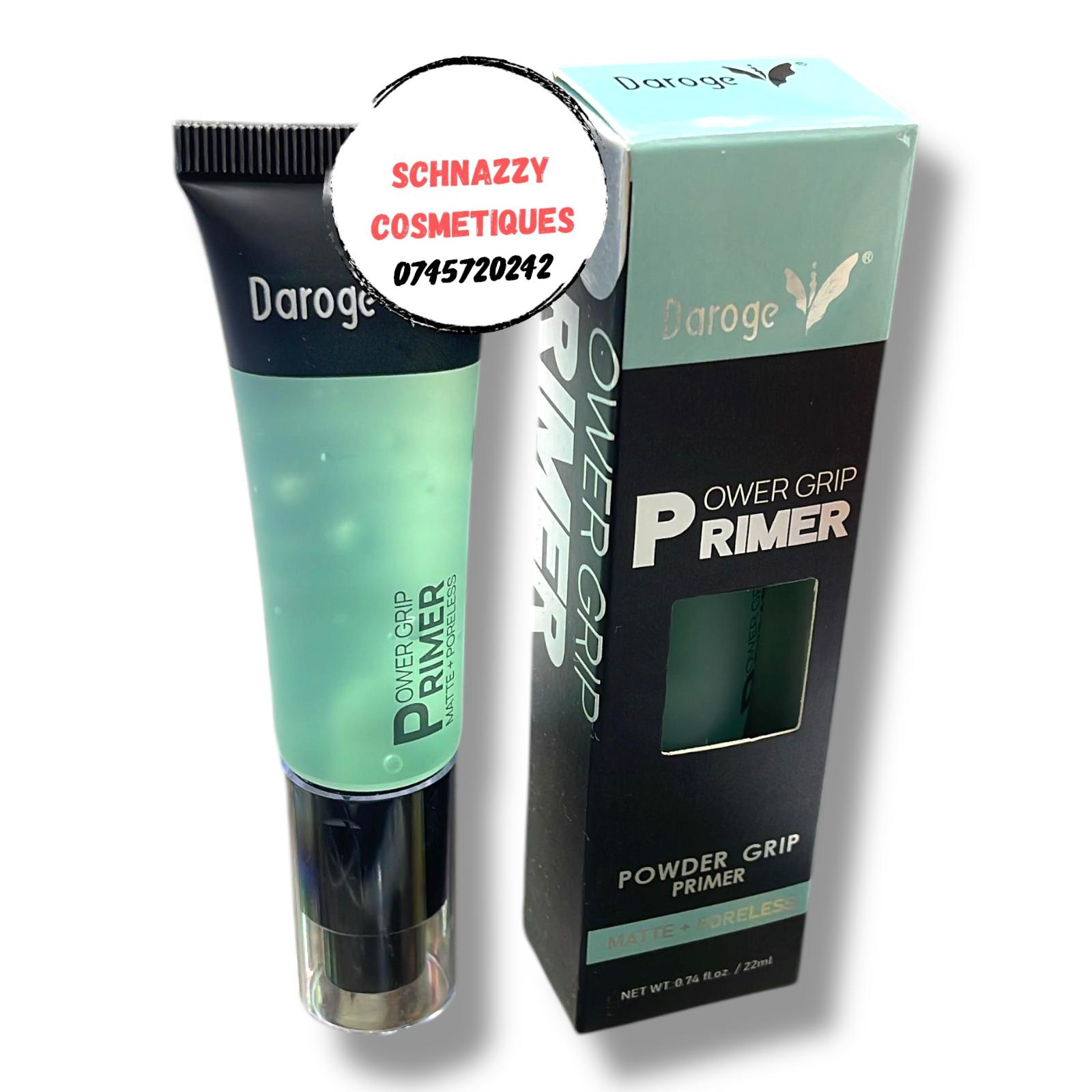 Power Powder Grip Primer Matte + Poreless 22ml Multi-Purpose Primer Preps Skin Fills In Fine Lines Evens Out Makeup for a Long-Lasting Matte Finish