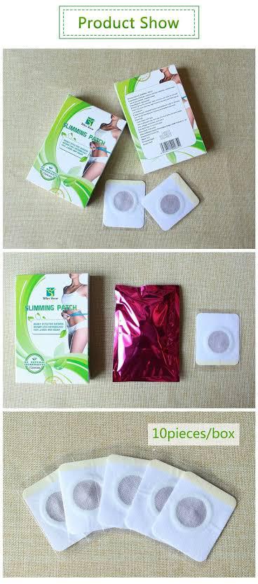 10pcs Belly Slimming Patch Flat Tummy Patch Metabolises Fats Carbs Sugars All Natural Also Detoxifies Absorbs Accumulated Toxins