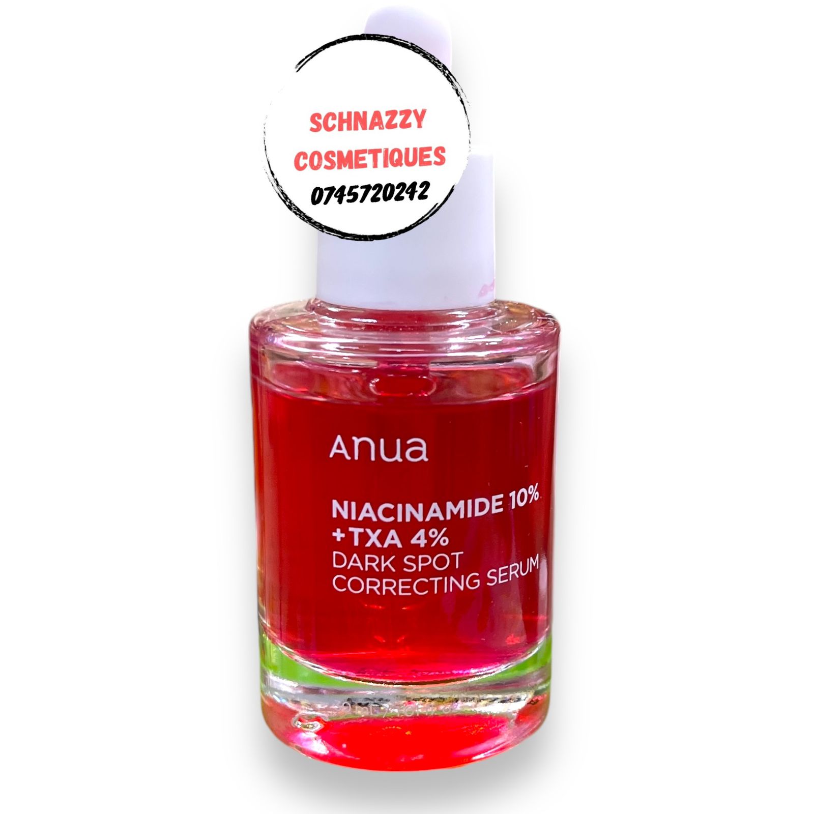 ANUA Dark Spot Correcting Serum 10% Niacinamide + 4% Tranexamic Acid and Arbutin for post acne scars, hyperpigmentation and sun spots. Brightens dull skin, even skin tone and minimise enlarged pores