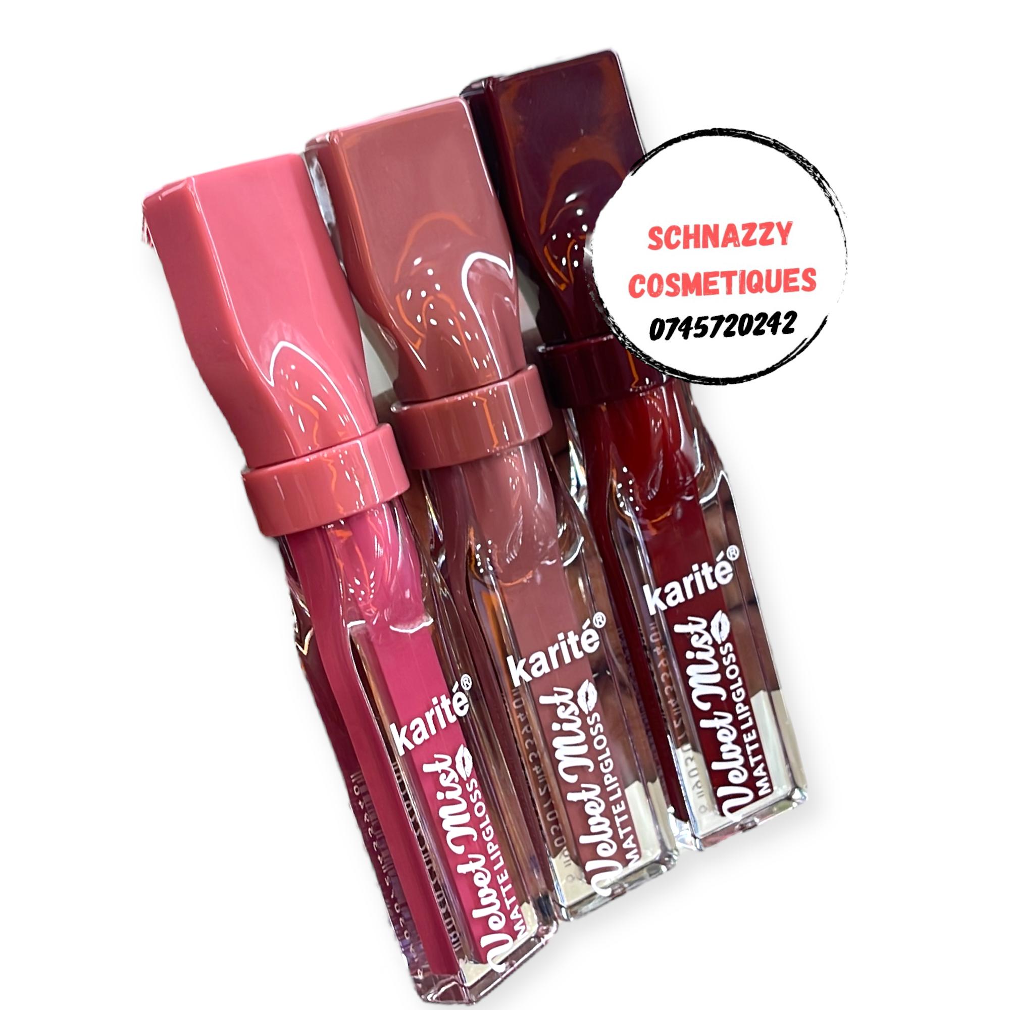 Glossy Lipoil Lipstick 3pcs Beaute Lippies Glide Smoothly Liquid Lipstick Set Highly Pigmented Long Lasting Non-Sticky view 2