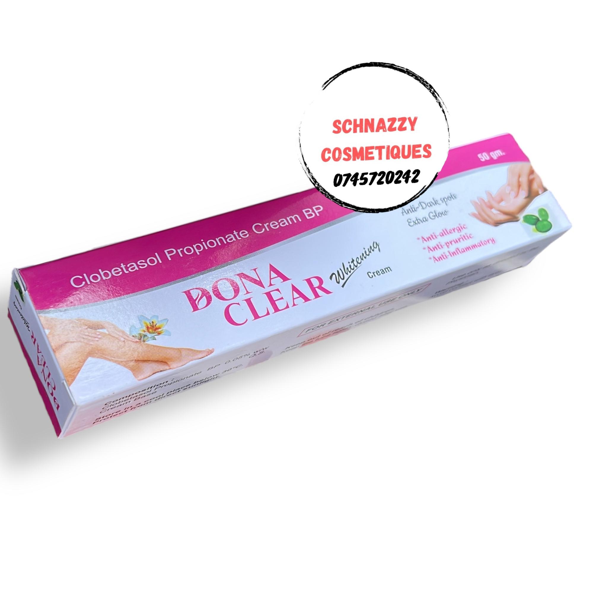 50g TARYAK Beauty Cream Removes Scars Lightens Brightens Anti Dark Spot Anti Scar Hyperpigmentation Dark Circles Sunburn Add to Body or Face Cream for More Even-toned Glowing Complexion (DONA CLEAR)