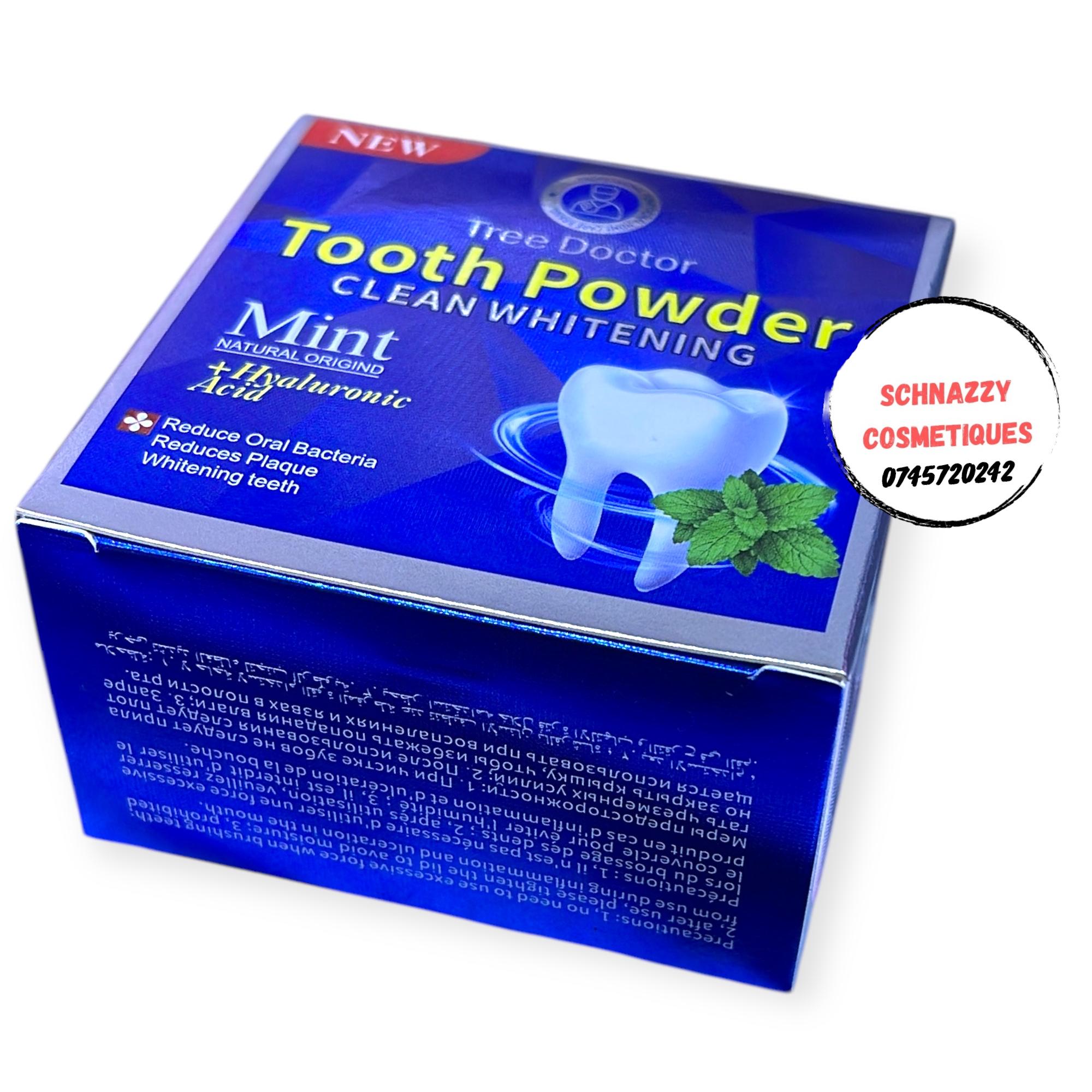 Teeth Whitening 50g Tooth Powder Unisex Clean Whitening Reduce Oral Bacteria Reduce Plaque Freshens Breath Deep Cleansing Quality Oral Health Sparkling Smile