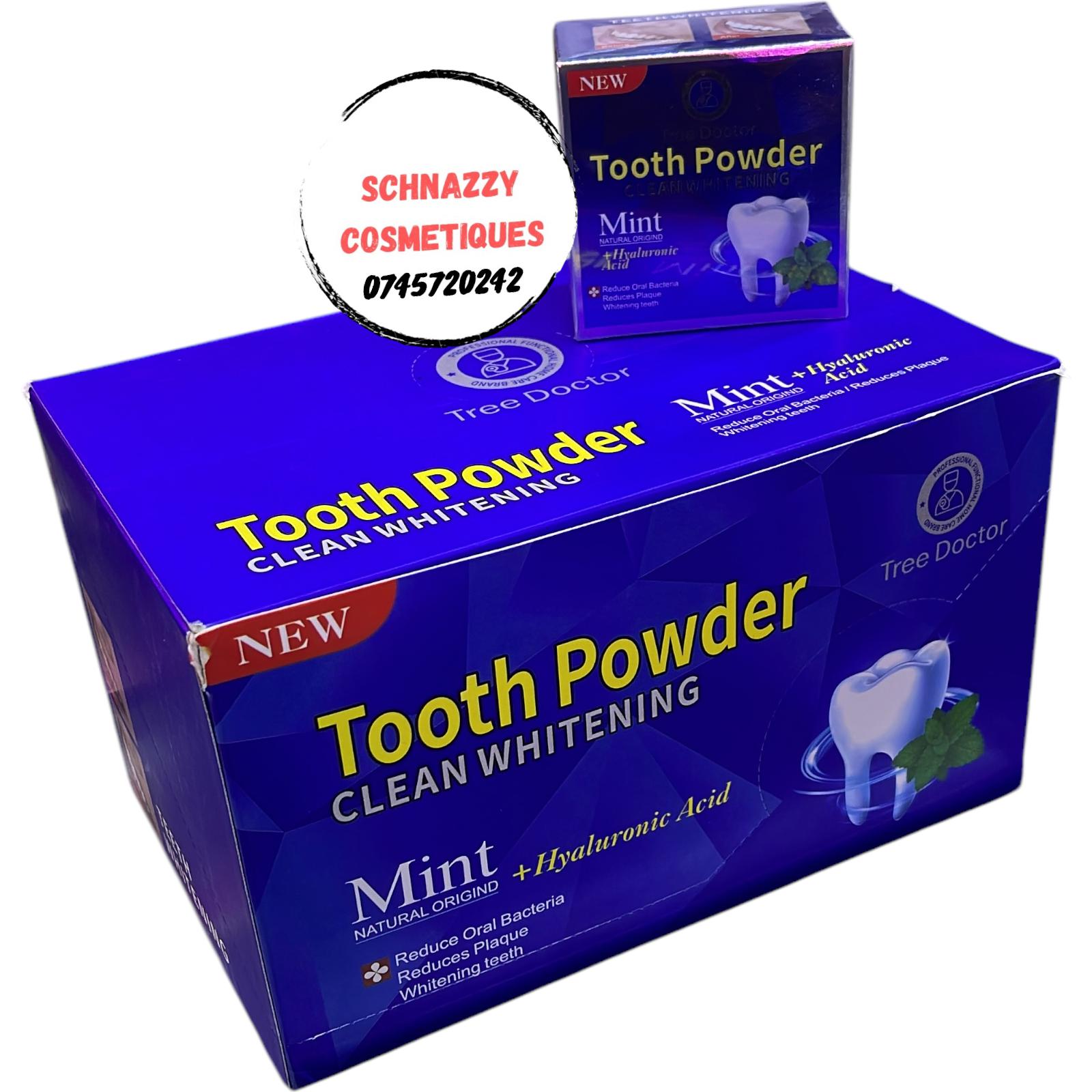 Teeth Whitening 50g Tooth Powder Unisex Clean Whitening Reduce Oral Bacteria Reduce Plaque Freshens Breath Deep Cleansing Quality Oral Health Sparkling Smile