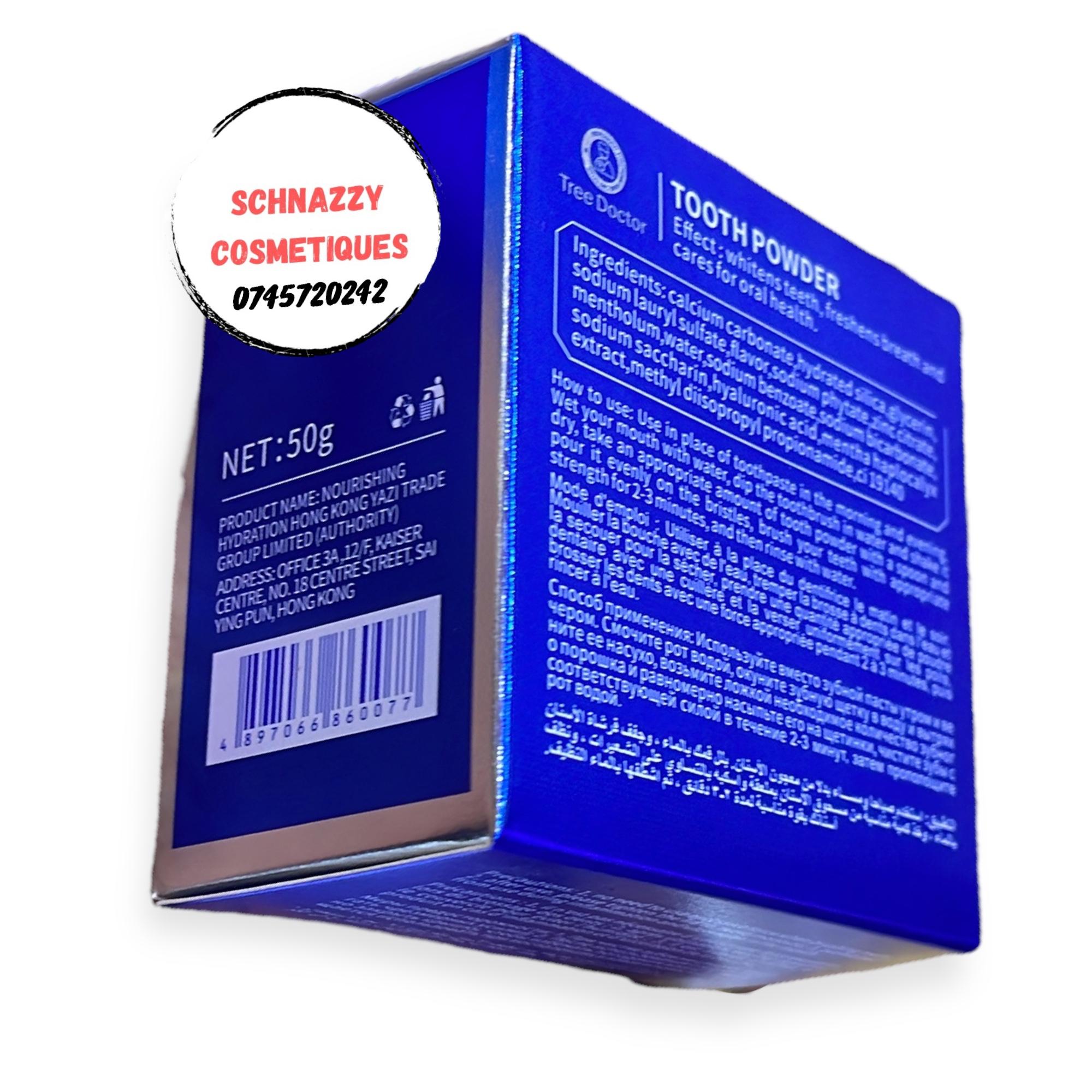 Teeth Whitening 50g Tooth Powder Unisex Clean Whitening Reduce Oral Bacteria Reduce Plaque Freshens Breath Deep Cleansing Quality Oral Health Sparkling Smile